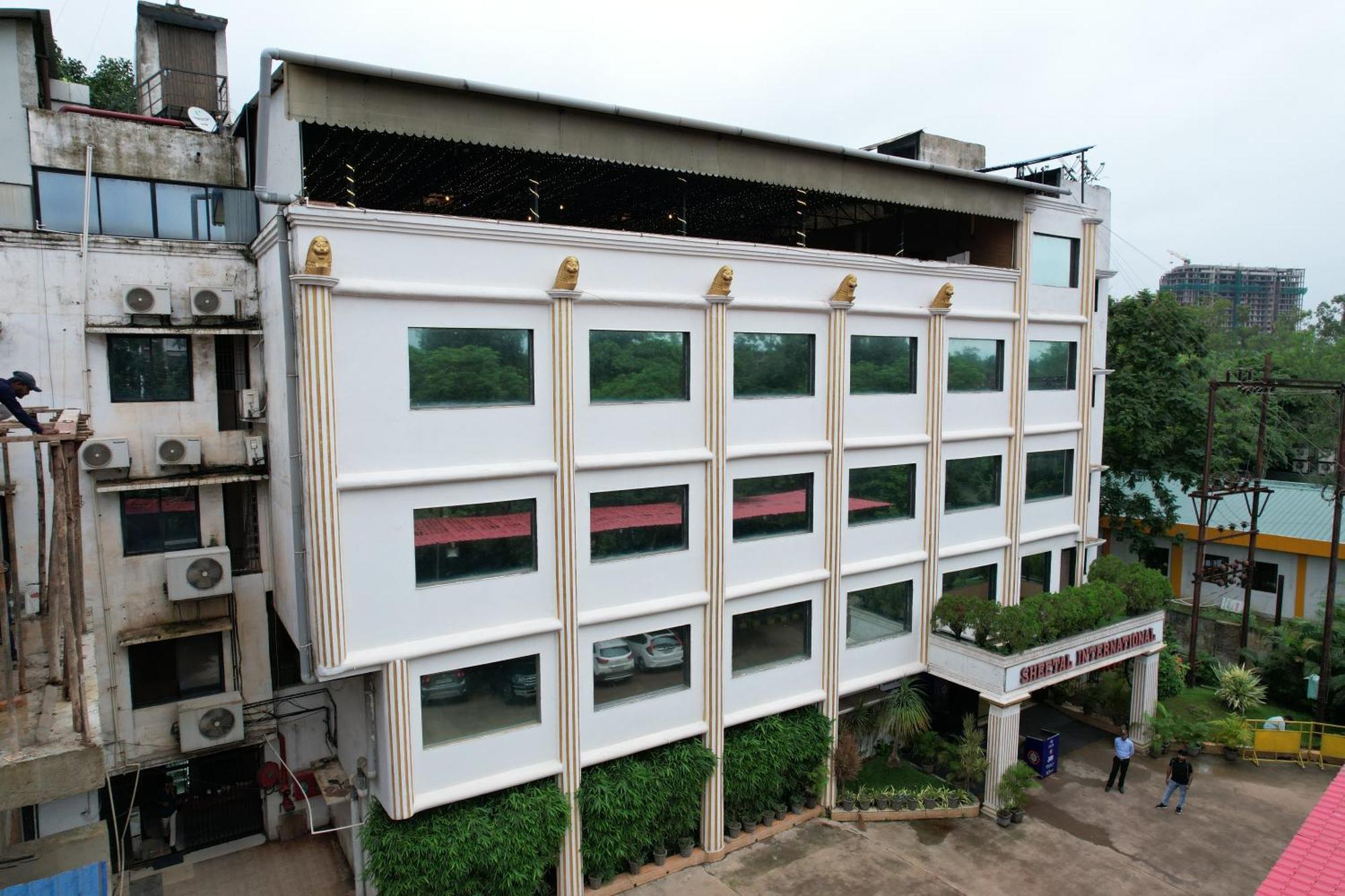 Hotel Sheetal International Rāipur Exterior foto